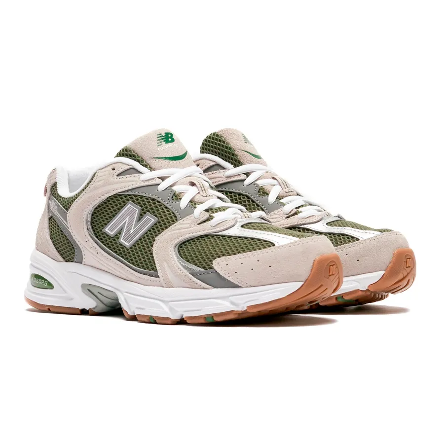 Imagen 1 de 5 de Zapatillas New Balance 530-GRIS/VERDE OLIVA