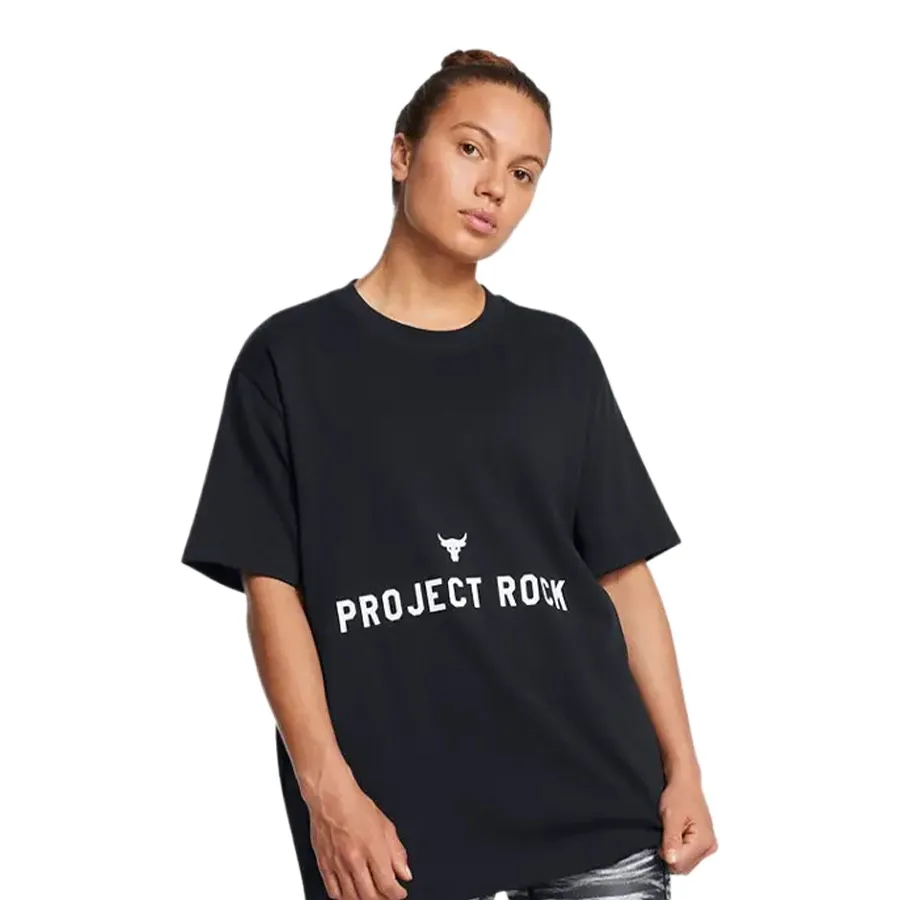 Imagen 0 de 4 de Remera Under Armour Project Rock Campus Q3-NEGRO