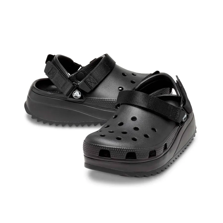 Imagen 2 de 5 de Ojotas Crocs Classic Hiker Clog-NEGRO/NEGRO