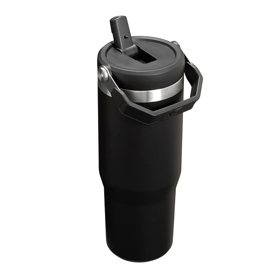 Imagen 1 de 3 de Vaso Stanley Flip Straw Tumbler 887ml-NEGRO