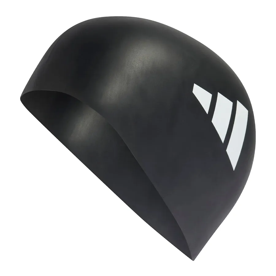 Imagen 0 de 4 de Gorro adidas De Natacion 3 Stripes-NEGRO