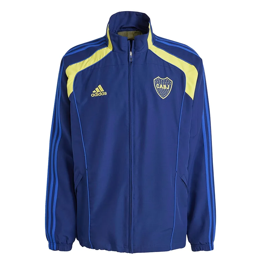 Imagen 1 de 4 de Campera adidas UBP Boca Juniors-MARINO/AMARILLO