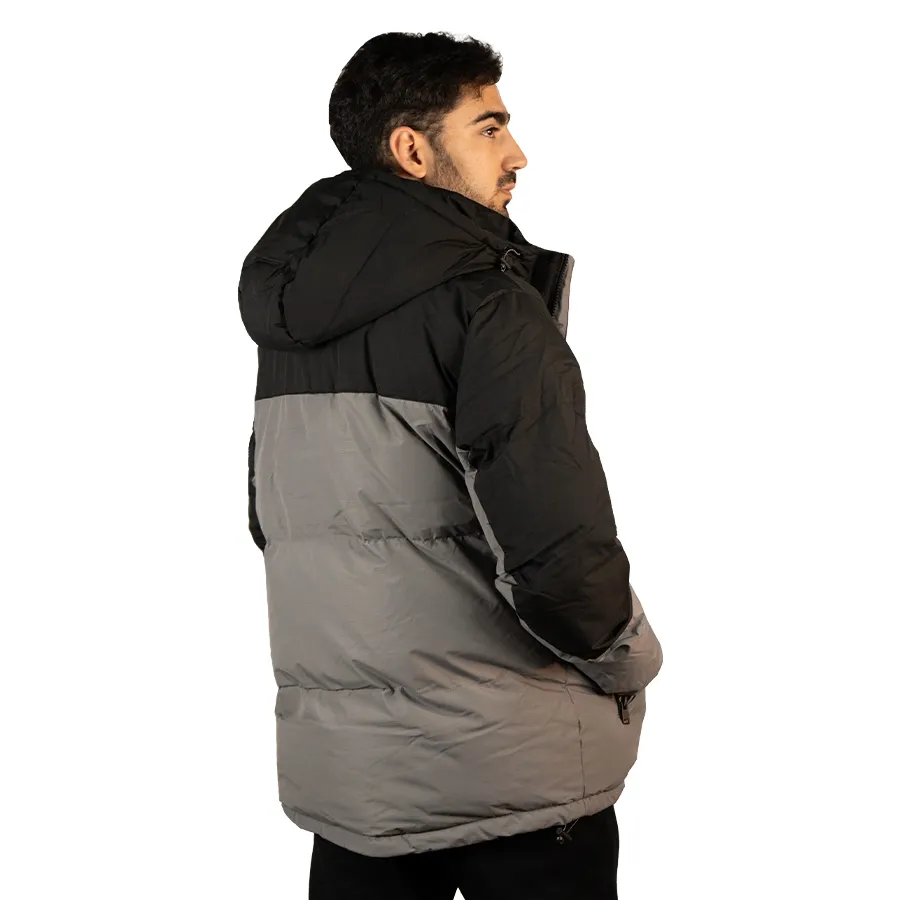 Imagen 1 de 8 de Campera Kamp Padding 25-GRIS/NEGRO