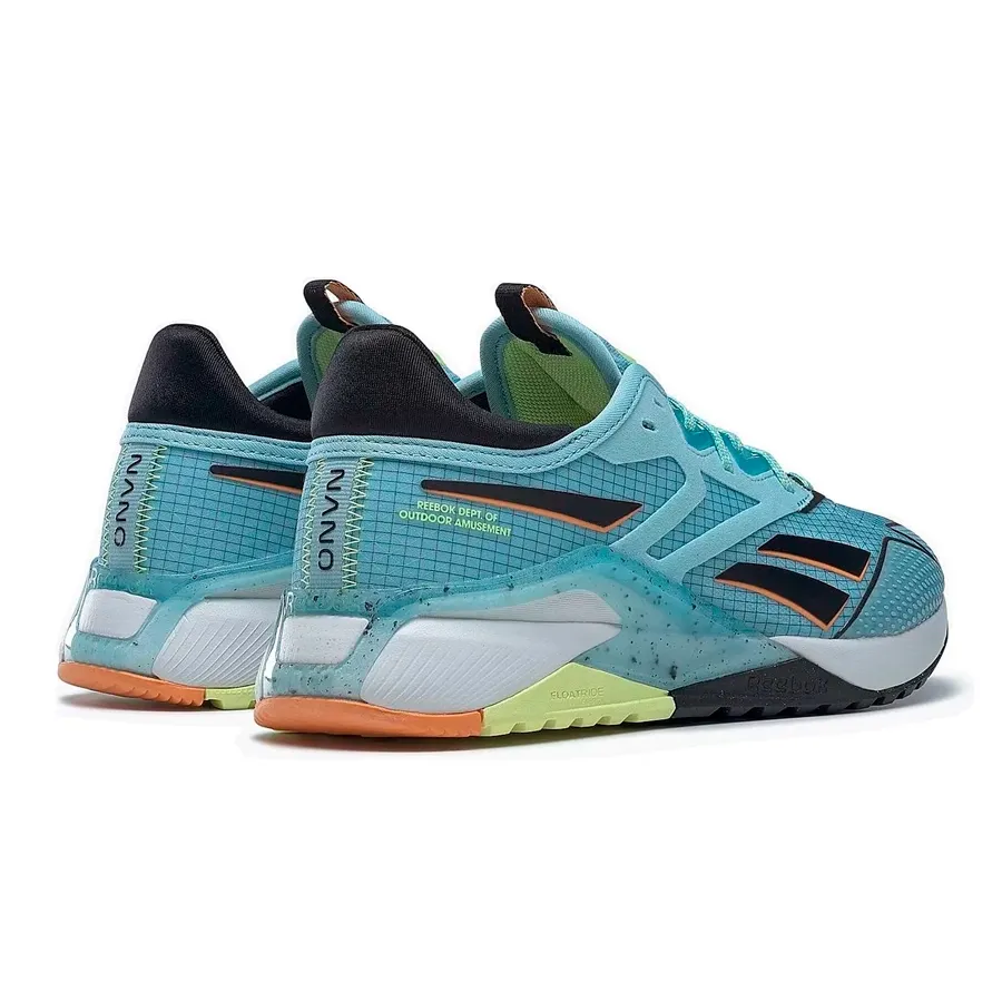 Imagen 2 de 6 de Zapatillas Reebok Nano X2 Tr Adventure-CELESTE/NEGRO/NARANJA
