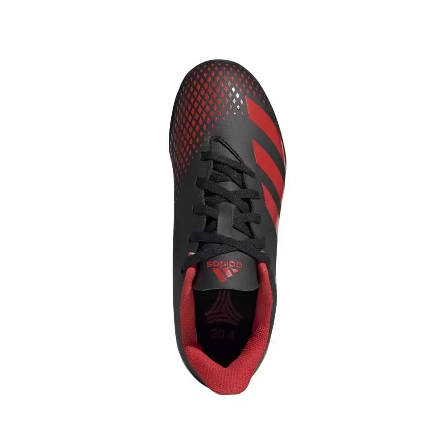 Imagen 2 de 6 de Botines adidas Predator 20.4 Tf J-NEGRO/ROJO