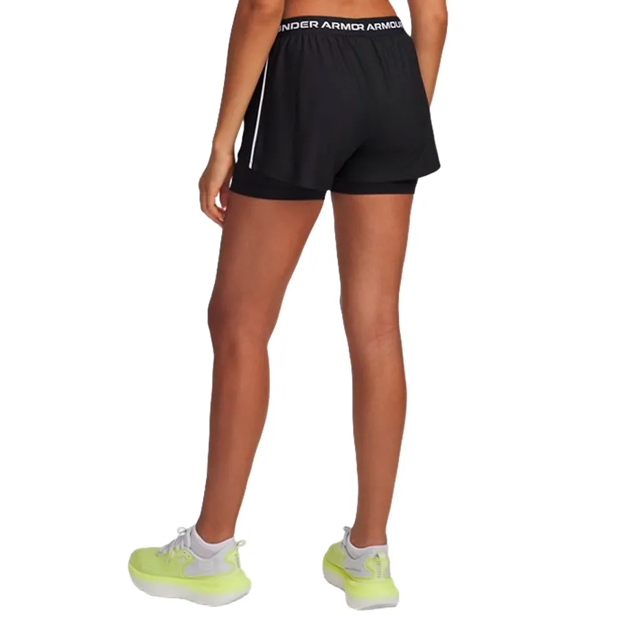 Imagen 1 de 3 de Short Under Armour Tech Play Up 2-in-1-NEGRO