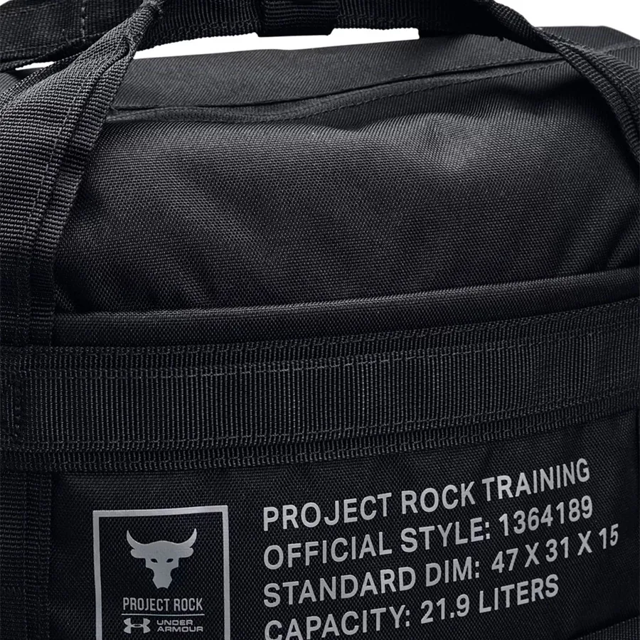 Imagen 2 de 5 de Mochila Under Armour Project Rock Box-NEGRO
