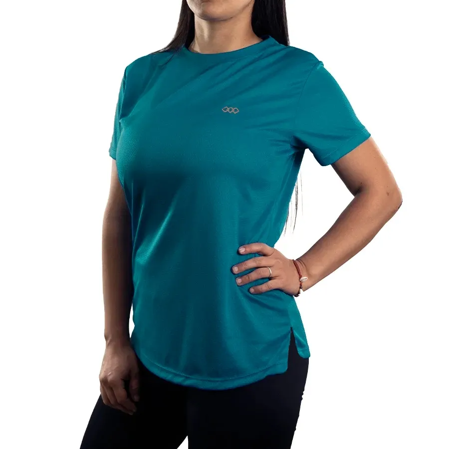 Imagen 1 de 4 de Remera Kamp Ultrarun con Recortes Laterales 25-AZUL
