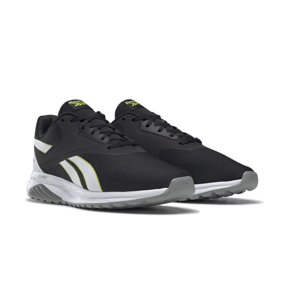 Imagen 3 de 6 de Zapatillas Reebok Liquifect 90-NEGRO/VERDE FLUOR/ BLANCO