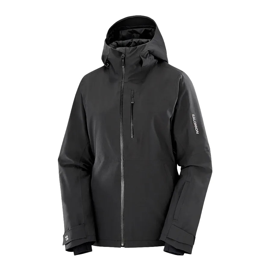 Imagen 2 de 5 de Campera Salomon Highland Jacket-NEGRO