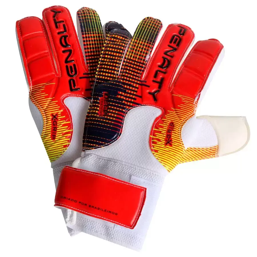Imagen 1 de 2 de Guantes Penalty Delta Training Juvenil-BLANCO/AMARILLO/ROJO