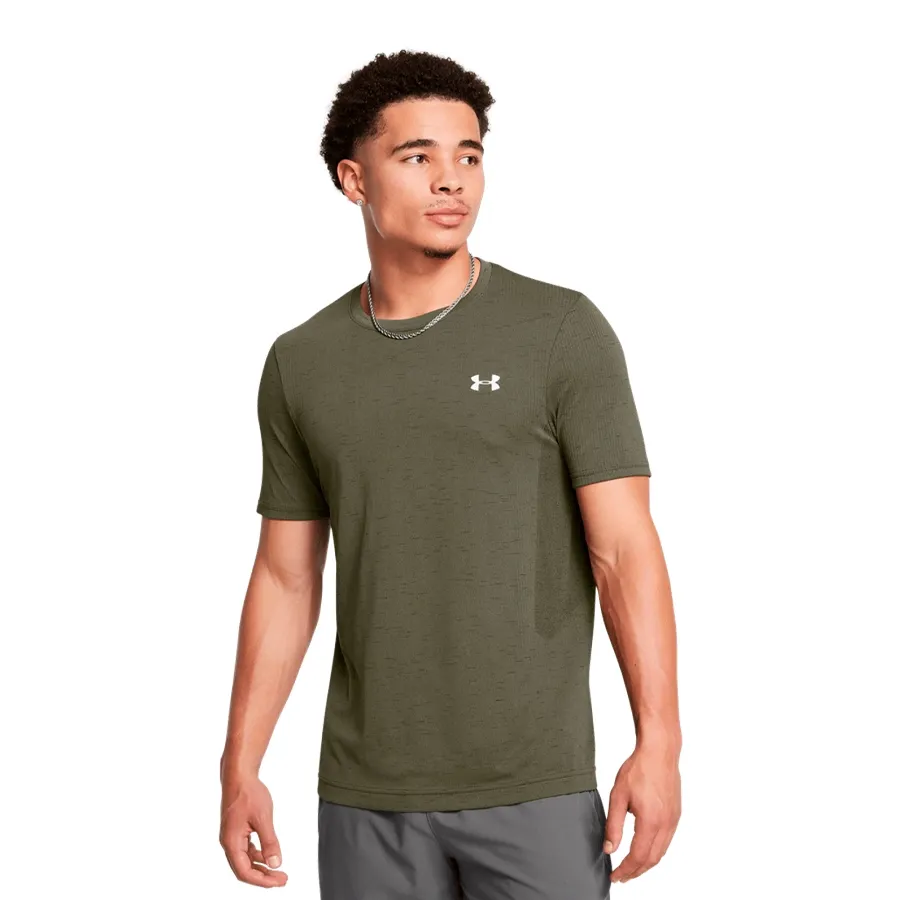 Imagen 0 de 2 de Remera Under Armour Vanish-VERDE MILITAR