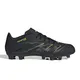 botines-adidas-predator-club-fg-mg-NEGRO/VERDE FLUOR