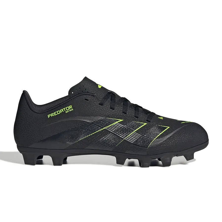 Imagen 0 de 7 de Botines adidas Predator Club Fg/Mg-NEGRO/VERDE FLUOR
