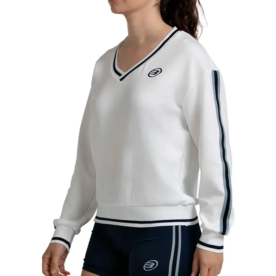 Imagen 2 de 4 de Buzo Bullpadel Traiser-HUESO