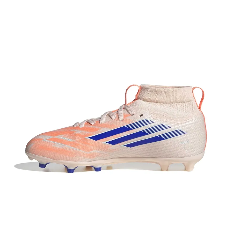 Imagen 2 de 7 de Botines adidas padel de fútbol F50 Sparkfusion League-NUDE/AZUL