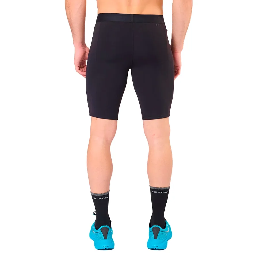 Imagen 1 de 5 de Calza Saucony Fortify Half Tight-NEGRO