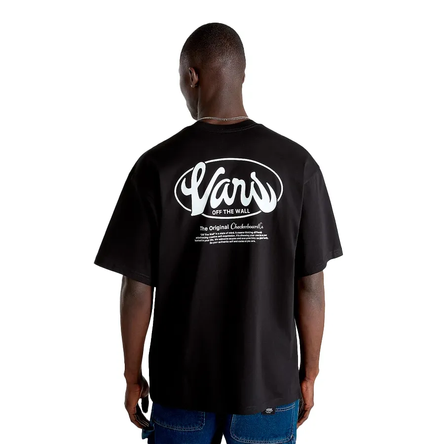 Imagen 1 de 4 de Remera Vans Global Line-NEGRO/BLANCO