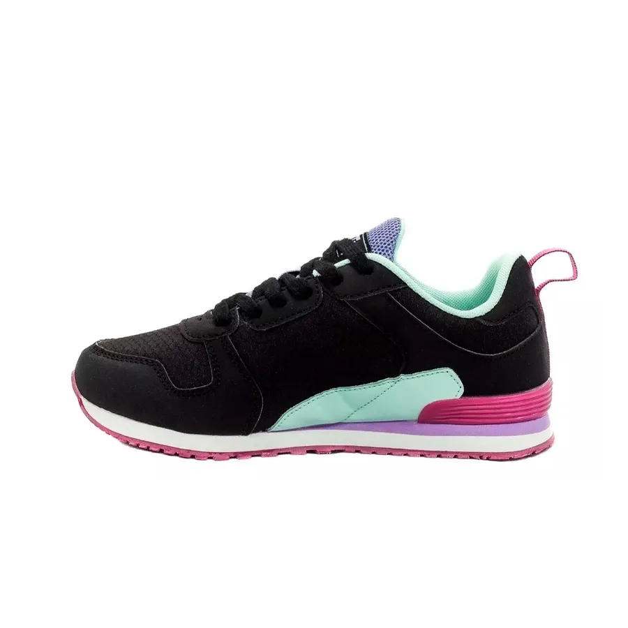 Imagen 1 de 4 de Zapatillas Atomik Astrav-NEGRO/ROSA/VERDE AGUA
