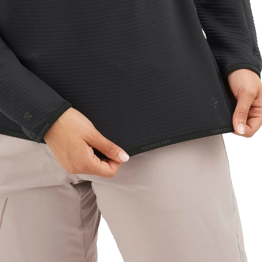 Imagen 5 de 6 de Buzo Salomon Essential Lightwarm-NEGRO