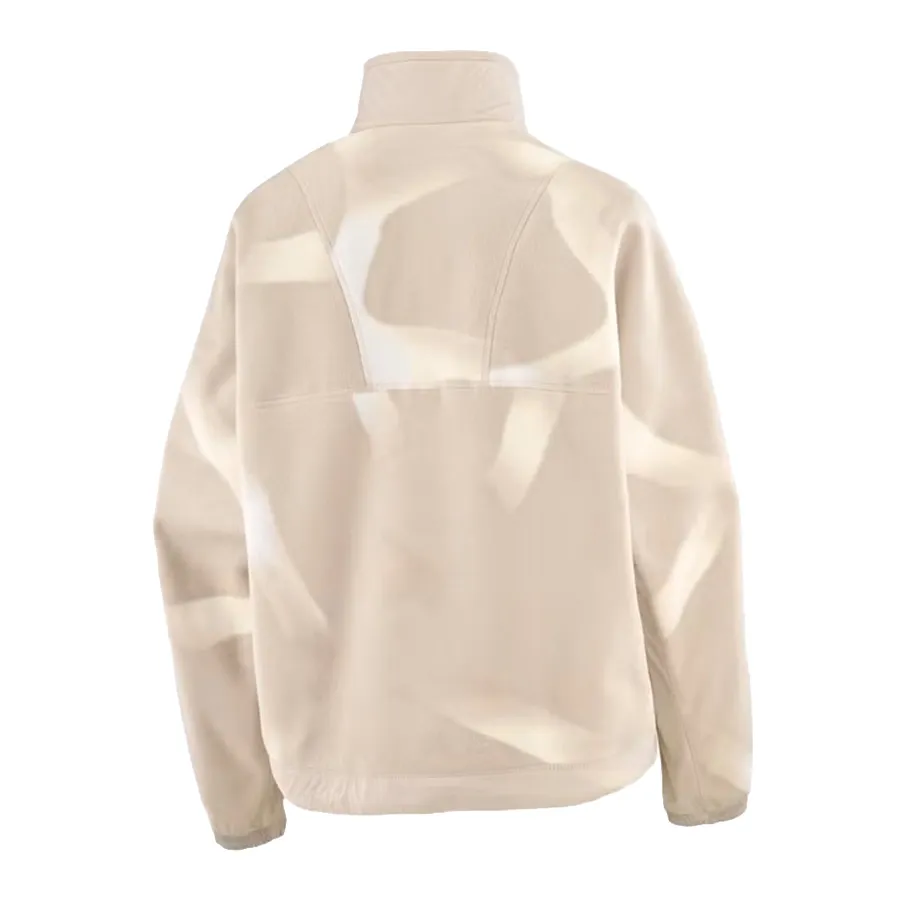 Imagen 3 de 7 de Buzo Salomon Chroma Fleece Crop-CREMA