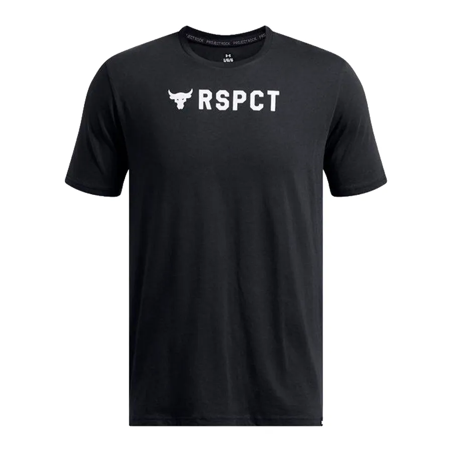 Imagen 2 de 4 de Remera Under Armour Project Rock Rspct SS-NEGRO