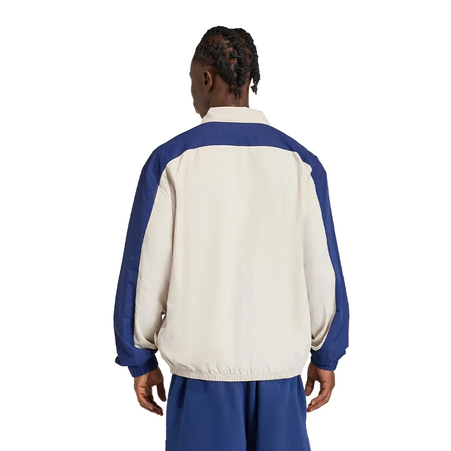 Imagen 1 de 6 de Campera adidas Collegiate Coach-HUESO/AZUL