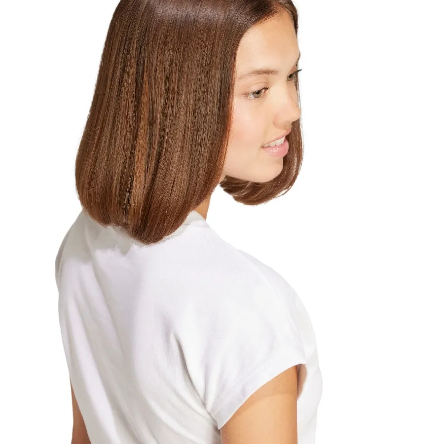 Imagen 4 de 5 de Remera adidas Essentials Linear Algodón-BLANCO