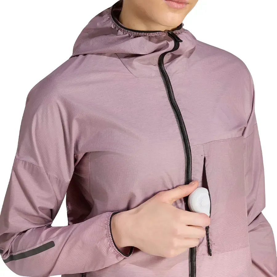Imagen 3 de 5 de Campera adidas Terrex Xperior Clima365 Windweave-MORADO