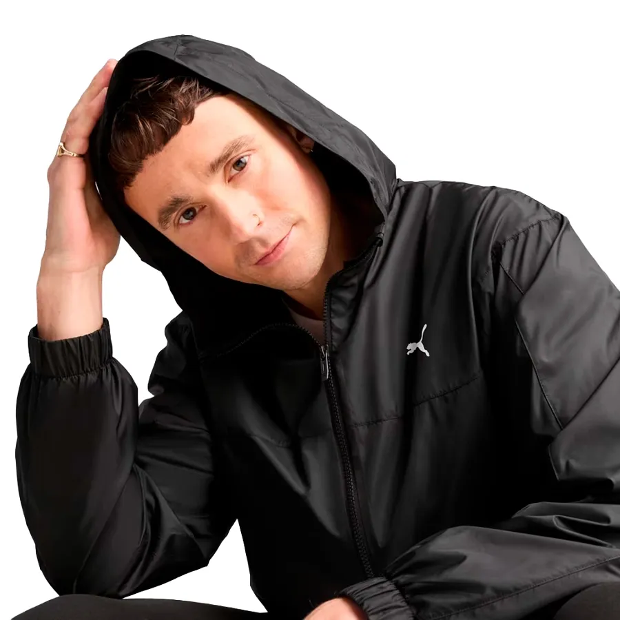 Imagen 4 de 6 de Campera Puma Essentials Windbreaker-NEGRO