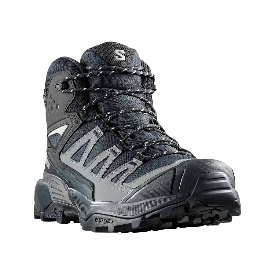 Imagen 2 de 4 de Zapatillas Salomon X Ultra 360 Mid Gtx-NEGRO/GRIS