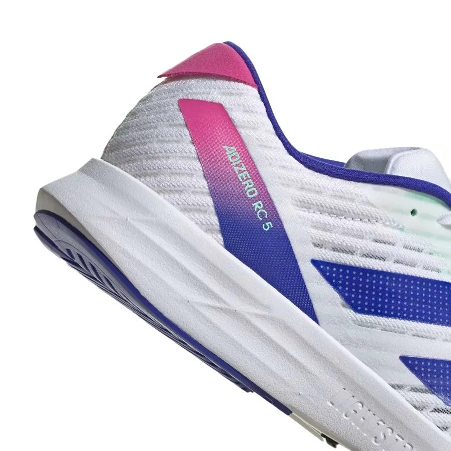 Imagen 8 de 9 de Zapatillas adidas Adizero Rc 5-BLANCO/AZUL/FUCSIA