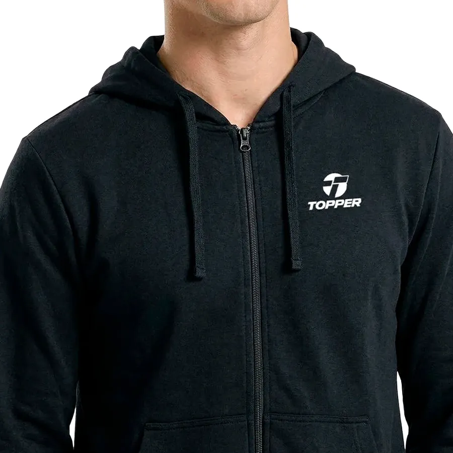 Imagen 2 de 3 de Campera Topper Basico II-NEGRO