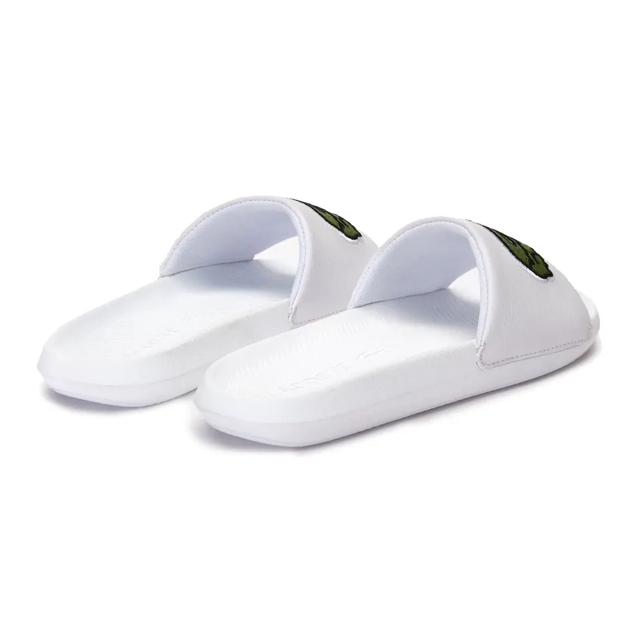 Imagen 2 de 6 de Ojotas Lacoste Slides & Sandals-BLANCO/VERDE