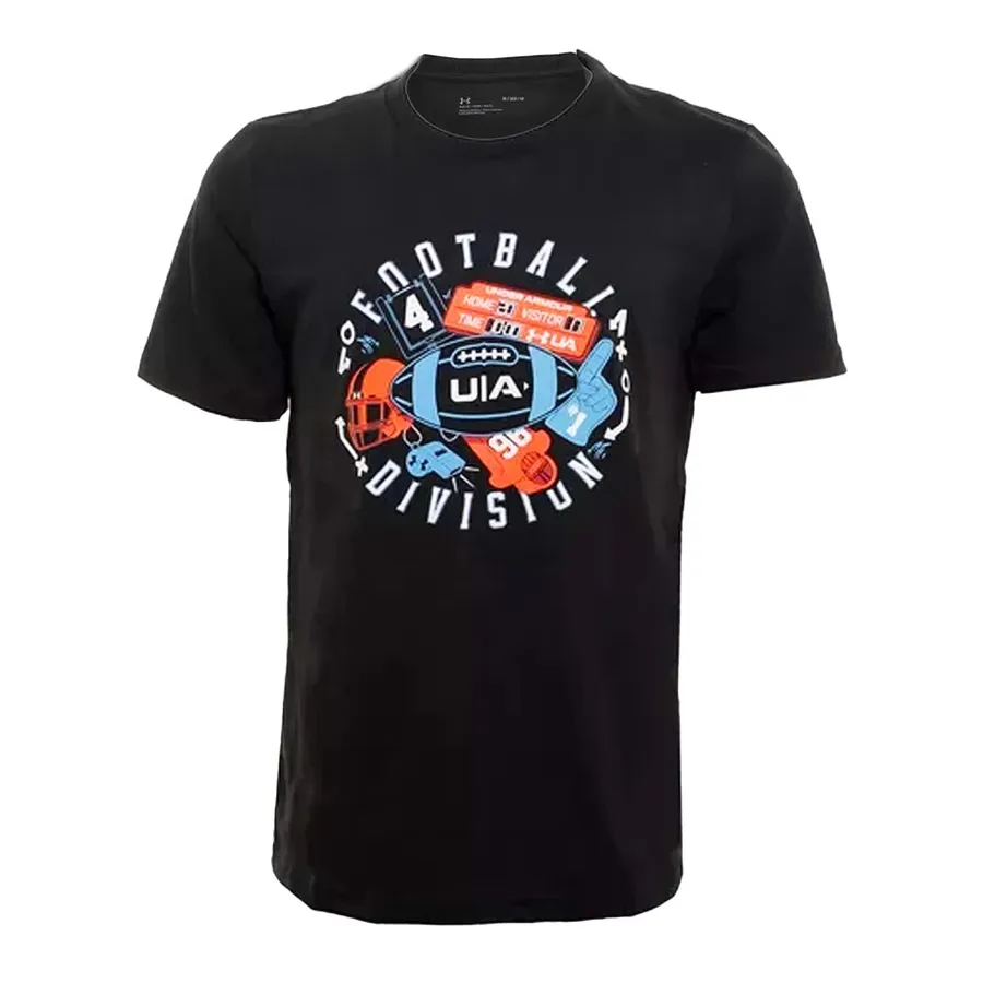 Imagen 0 de 2 de Remera Under Armour Football Equipment-NEGRO