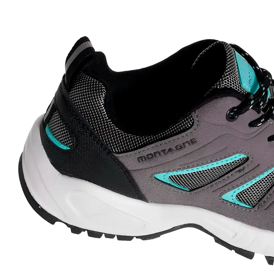 Imagen 4 de 6 de Zapatillas Montagne City Outdoor Fire T4-GRIS/AQUA