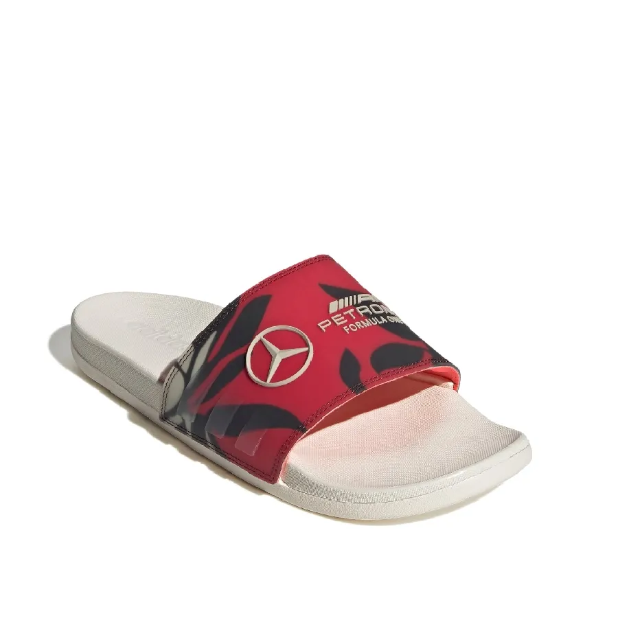 Imagen 1 de 7 de Ojotas adidas Comfort del equipo de Fórmula 1 Mercedes-BLANCO/ROJO