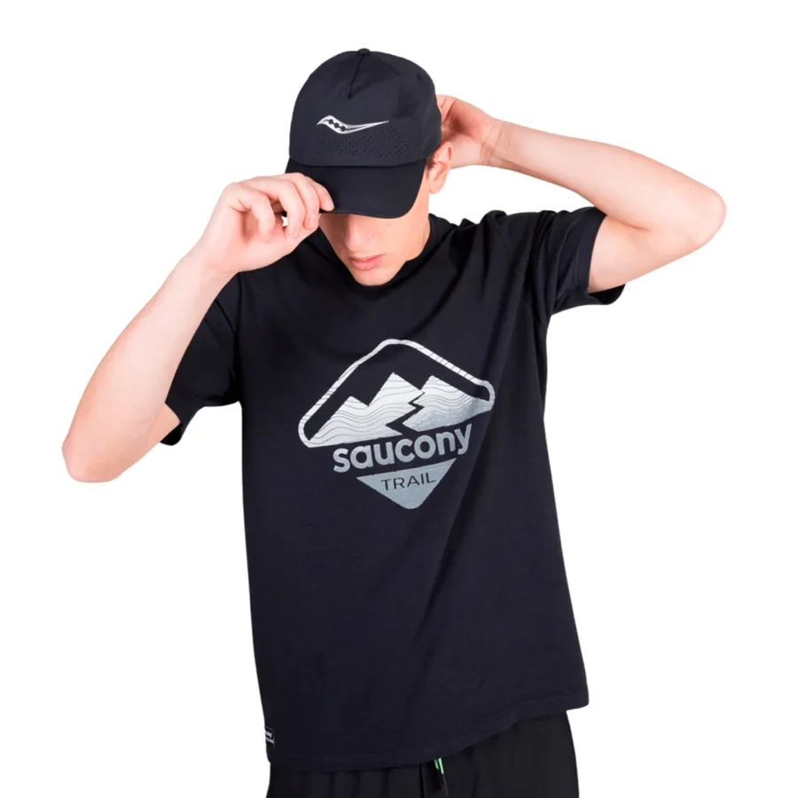 Imagen 1 de 5 de Gorra Saucony Outpace Petit-NEGRO