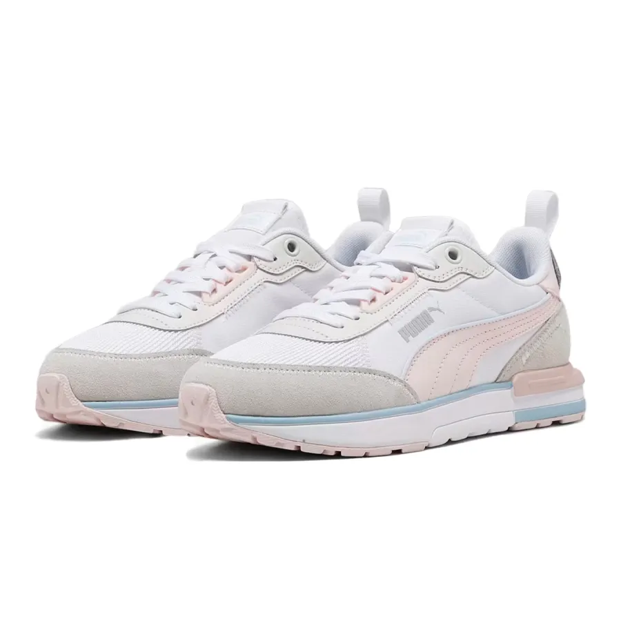 Imagen 2 de 5 de Zapatillas Puma R22-BLANCO/GRIS/NUDE
