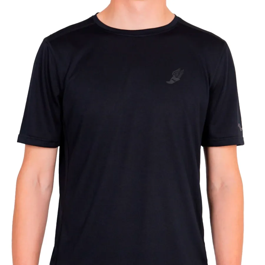 Imagen 2 de 6 de Remera Saucony Stopwatch Graphic Short Sleeve-NEGRO