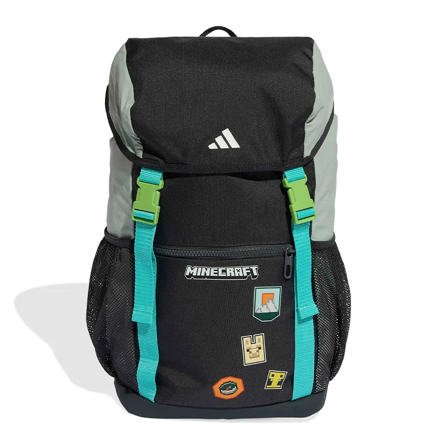 Imagen 0 de 7 de Mochila Adida Minecraft-NEGRO/VERDE/TURQUESA