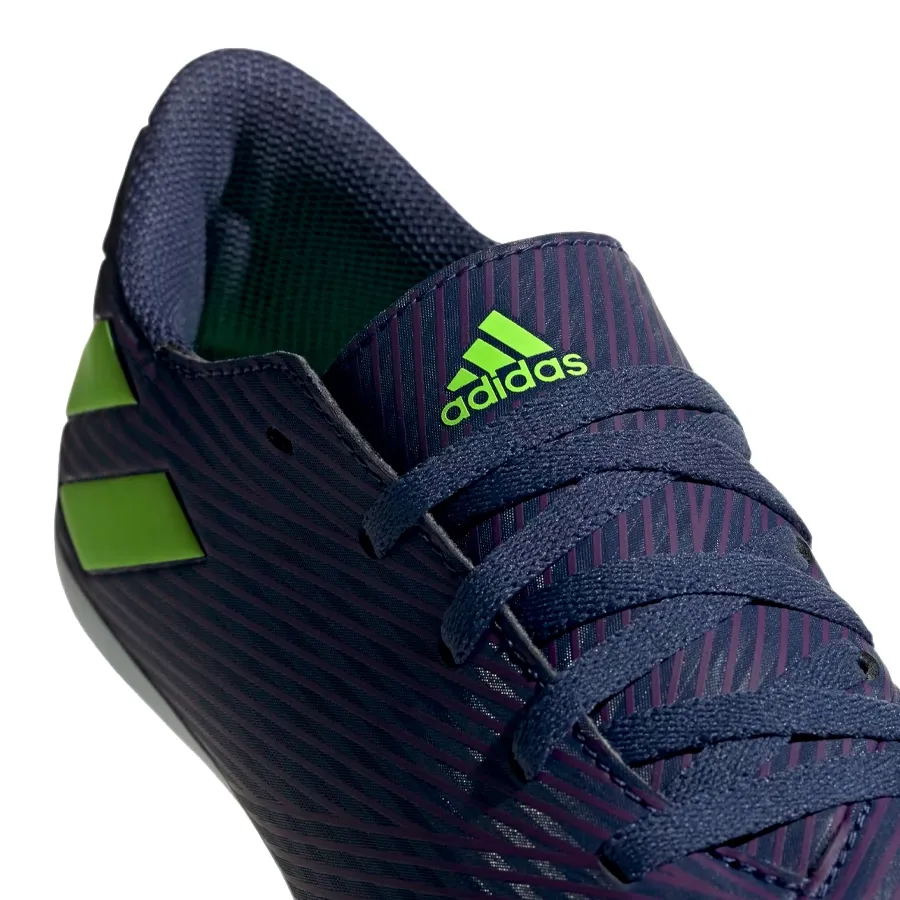 Imagen 9 de 10 de Botines adidas Nemeziz Messi 19.4 Fg-VIOLETA/VERDE FLUOR