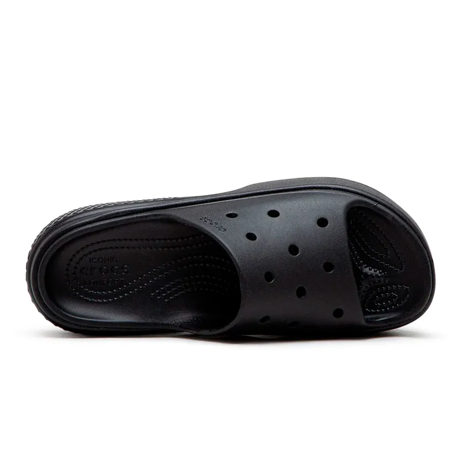 Imagen 4 de 6 de Sandalias Crocs Stomp Slide-NEGRO
