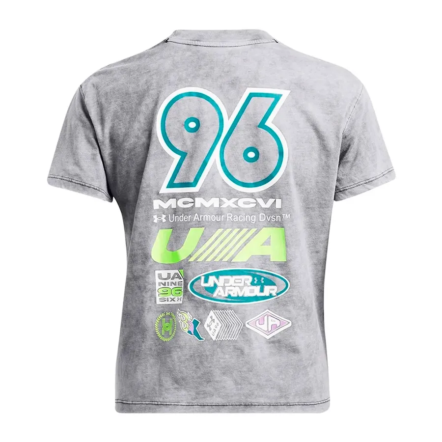 Imagen 3 de 4 de Remera Under Armour Run Everywhere Graphic-GRIS