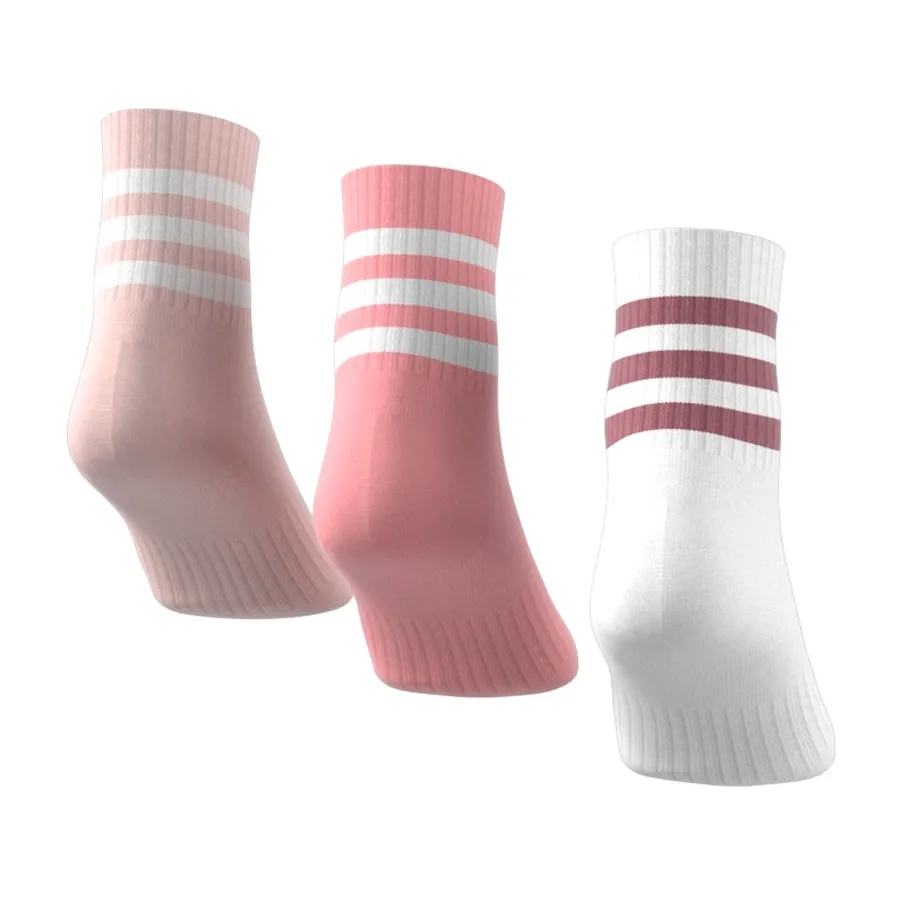 Imagen 2 de 3 de Medias adidas Acolchadas Sportwear-BLANCO/ROSA/NUDE