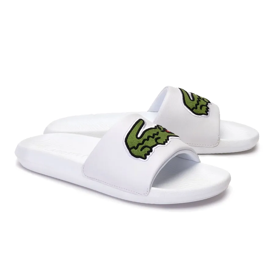 Imagen 0 de 6 de Ojotas Lacoste Slides & Sandals-BLANCO/VERDE