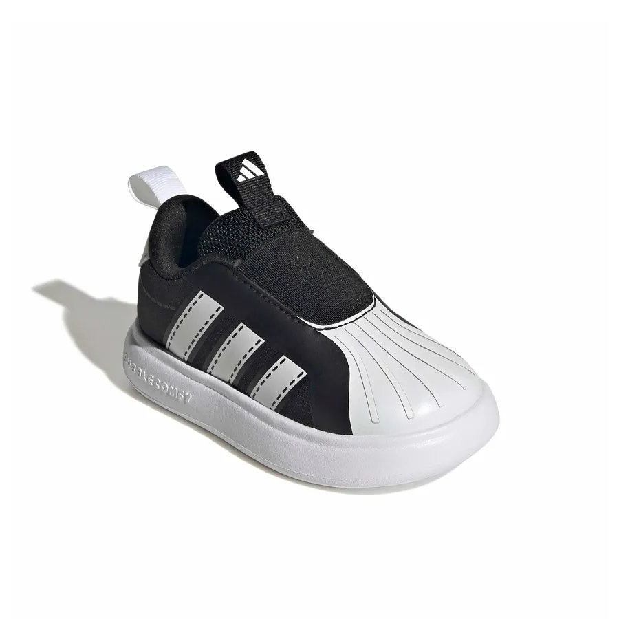 Imagen 4 de 7 de Zapatillas adidas Bubblecomfy-NEGRO/BLANCO