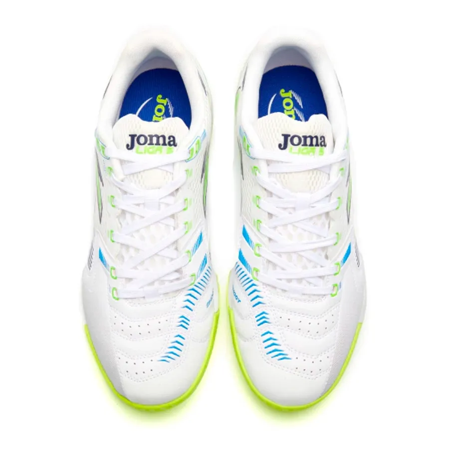 Imagen 2 de 7 de Botines Joma Liga 5 Tf-BLANCO/LIMA