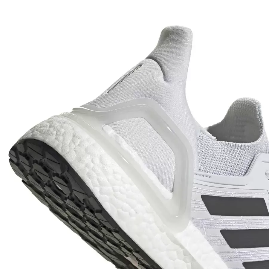 Imagen 3 de 5 de Zapatillas adidas Ultraboost 20-GRIS/GRAFITO