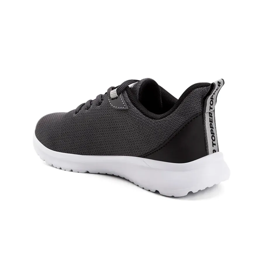 Imagen 2 de 4 de Zapatillas Topper Lambi II-GRIS/NEGRO